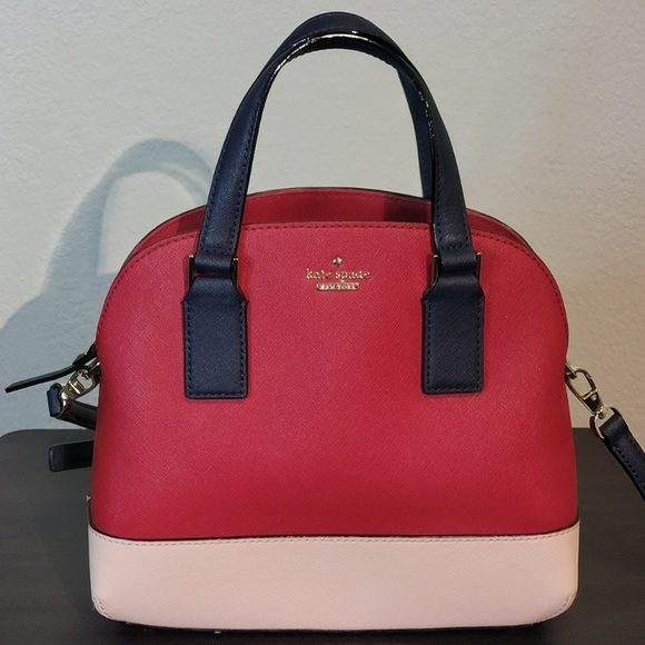 kate spade Handbags - Kate ♠️ Spade Color Block Small Satchel. Beautiful! Like New!